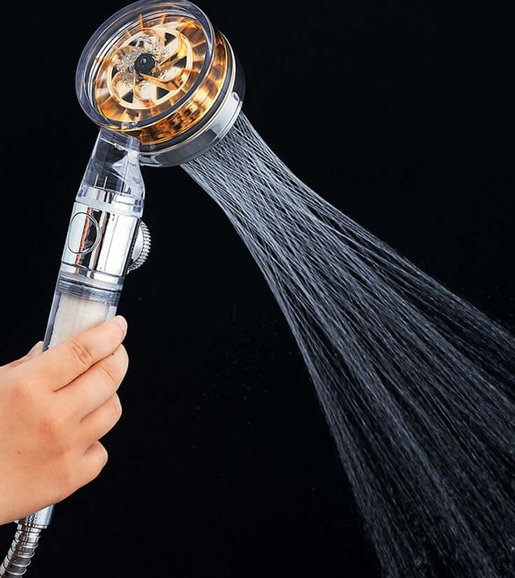 High Pressure Shower Head – Turbocharged Ionic Spray with Water-Saving Filter Beads | Phonax Services