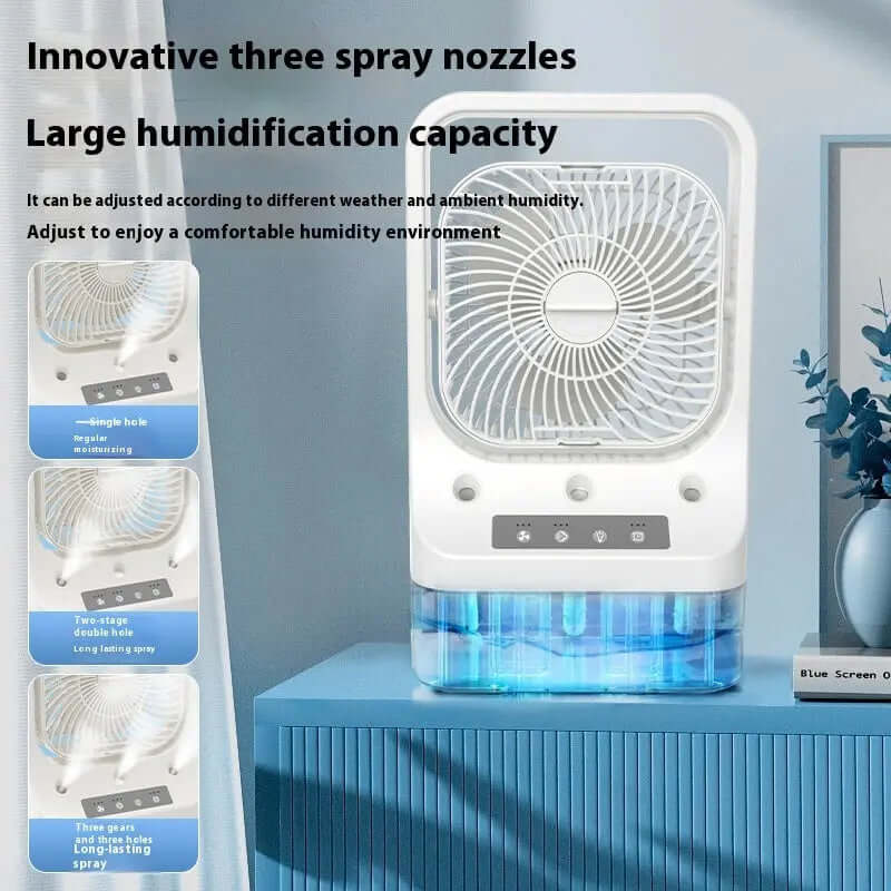 Household Cooling Fan USB Rechargeable | Phonax Services