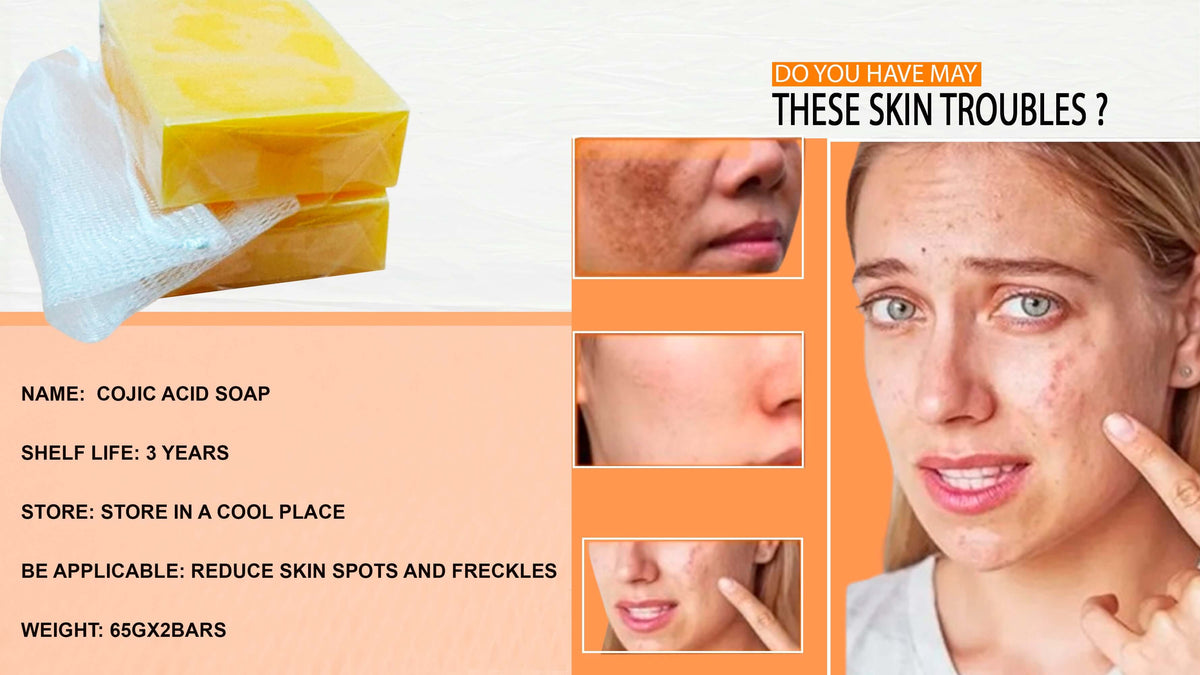 Phonax Kojic Acid Soap – Brightening Bar for Dark Spots (Pack of 2) | Phonax Services
