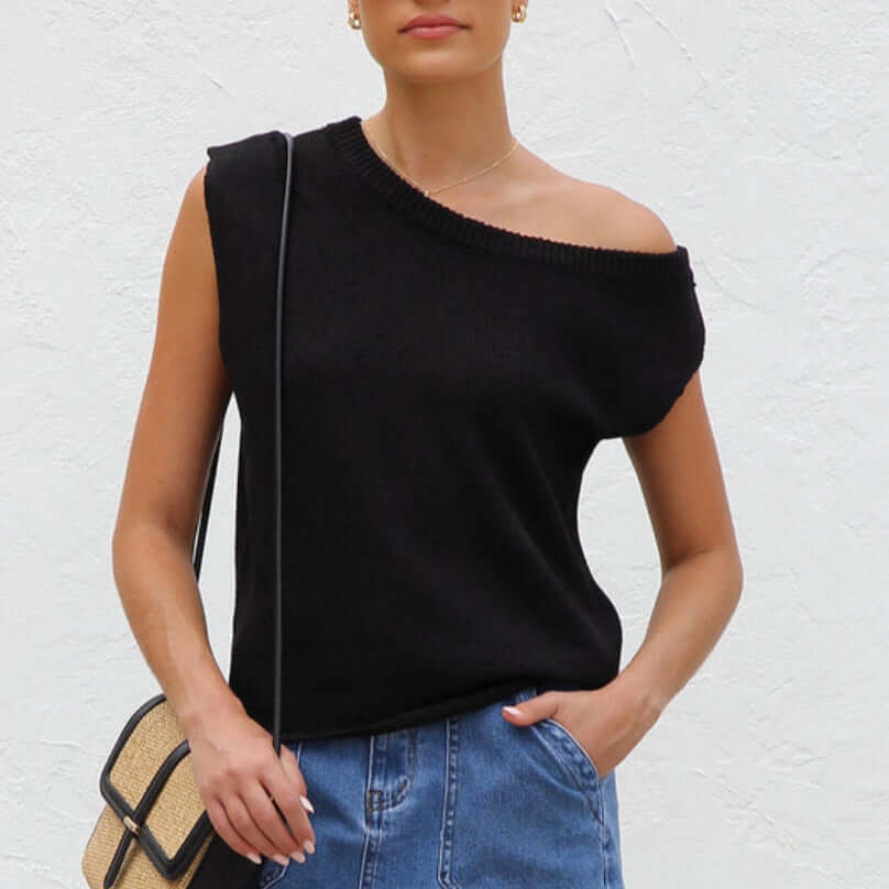 Y2G Summer Knitwear Sweater – Stylish Strapless Pullover Design | Phonax Services