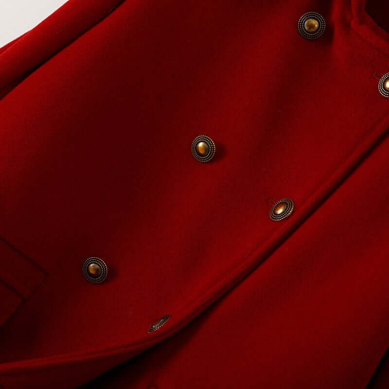 Korean Style Wool Double Breasted Coat – Elegant Casual Fashion for Women | Phonax Services