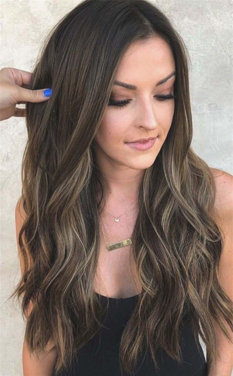 Long Wavy Synthetic Wig for Women – Heat-Resistant Curly Hair with Natural Look (No Bangs) | Phonax Services