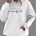 YourBrand Letter Print Kangaroo Pocket Hoodie – Comfortable and Stylish Design | Phonax Services