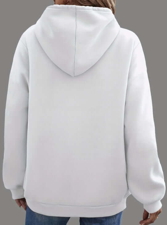 YourBrand Letter Print Kangaroo Pocket Hoodie – Comfortable and Stylish Design | Phonax Services