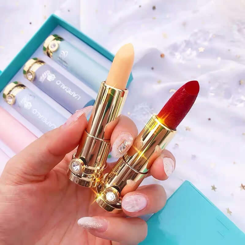 Luxury Lipstick & Lip Gloss Gift Set – 6-Piece Long-Lasting Matte & Shimmer Collection | Phonax Services