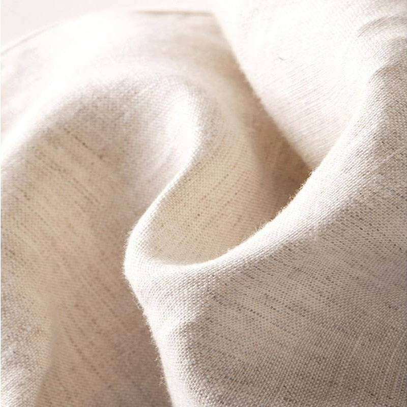 YourBrand Drape High-Waist Straight Long Pants – Lightweight Cotton Linen Blend | Phonax Services