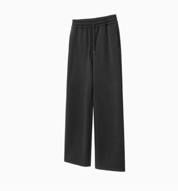 Loose Fleece Hooded Sweatshirt Straight Leg Sweatpants | Phonax Services