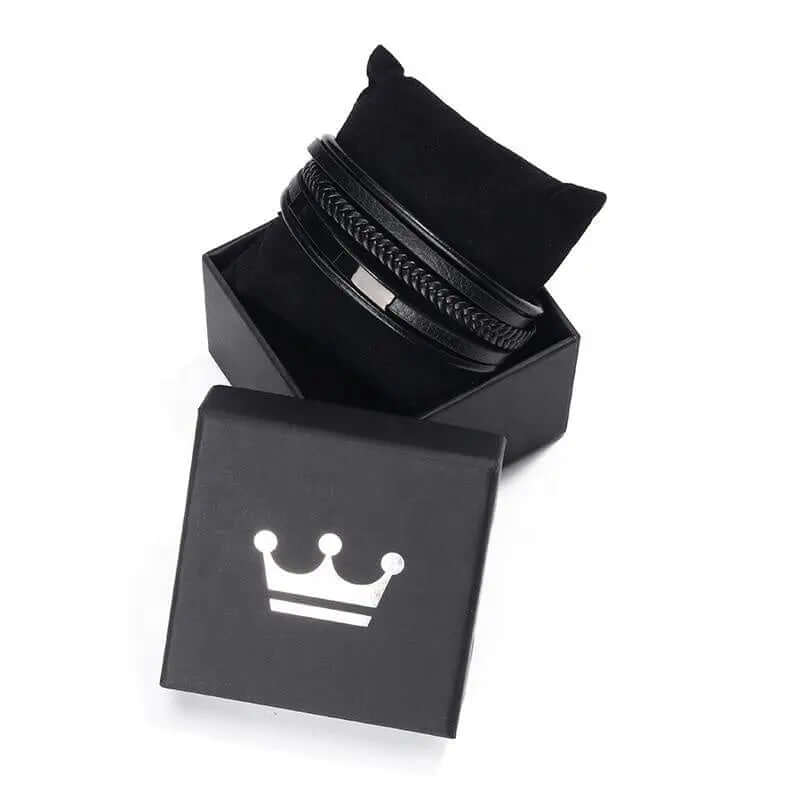 ⚡Luxury Personalized | Mens Leather Bracelets | Phonax Services