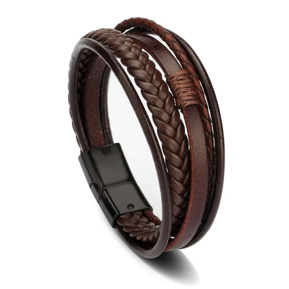 ⚡Luxury Personalized | Mens Leather Bracelets | Phonax Services