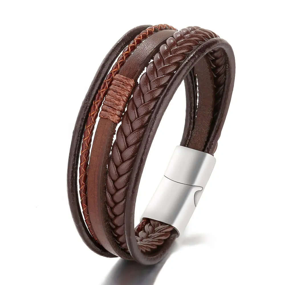 ⚡Luxury Personalized | Mens Leather Bracelets | Phonax Services