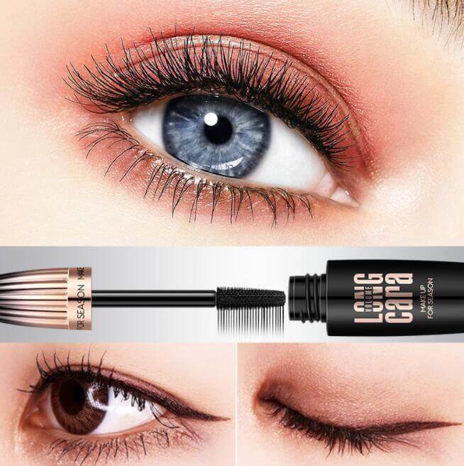 4D Silk Fiber Lash Mascara – Long-Lasting Black Volume Curling Mascara for Bold Eyelashes | Phonax Services