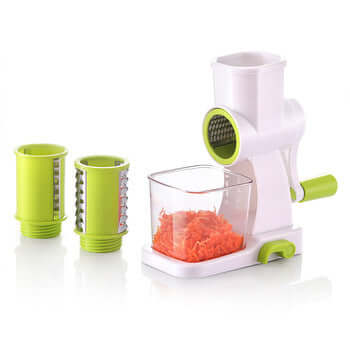 Manual Kitchen Wire Shredder – Hand Crank Vegetable Slicer with Stainless Steel Blades | Phonax Services | Phonax Services