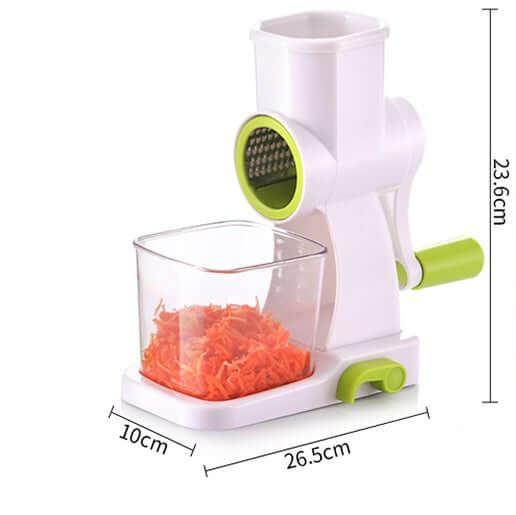 Manual Kitchen Wire Shredder – Hand Crank Vegetable Slicer with Stainless Steel Blades | Phonax Services | Phonax Services