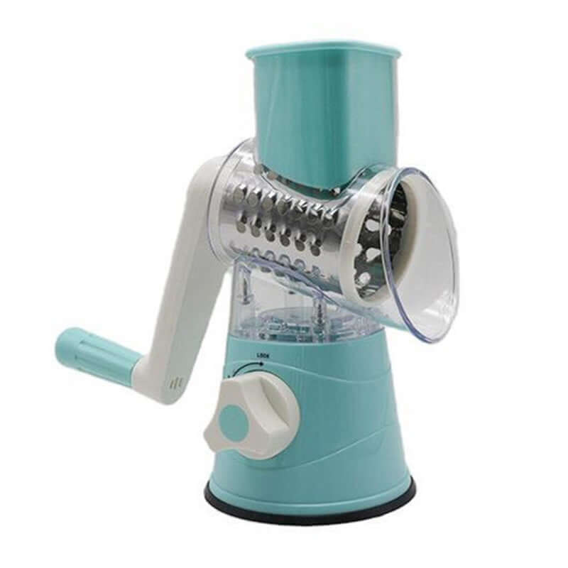 Manual Vegetable Slicer & Grater – Hand Crank Stainless Cutter for Cheese, Potato & More – Phonax Services | Phonax Services