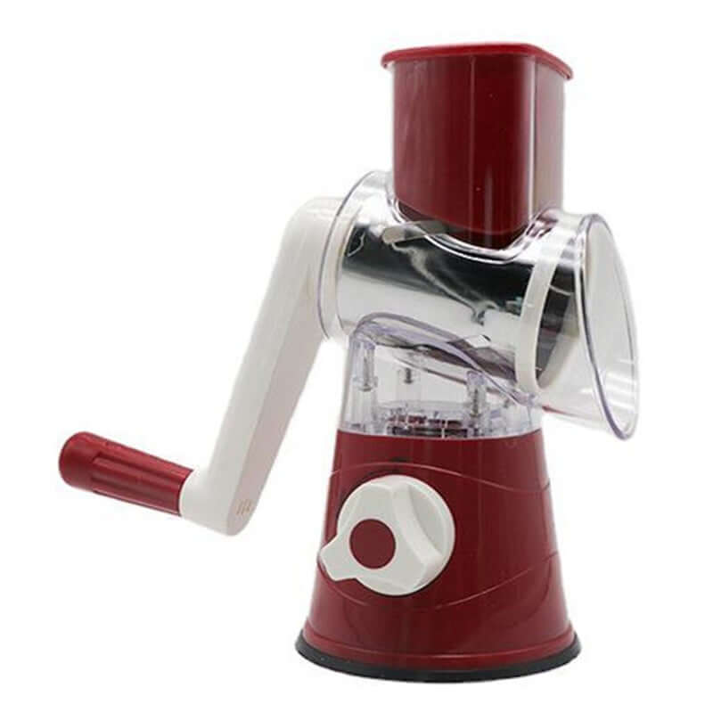 Manual Vegetable Slicer & Grater – Hand Crank Stainless Cutter for Cheese, Potato & More – Phonax Services | Phonax Services