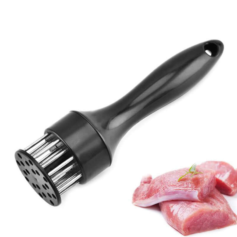 21-Blade Stainless Steel Meat Tenderizer Tool – Needle Injector for Juicy & Flavorful Meat | Phonax Services