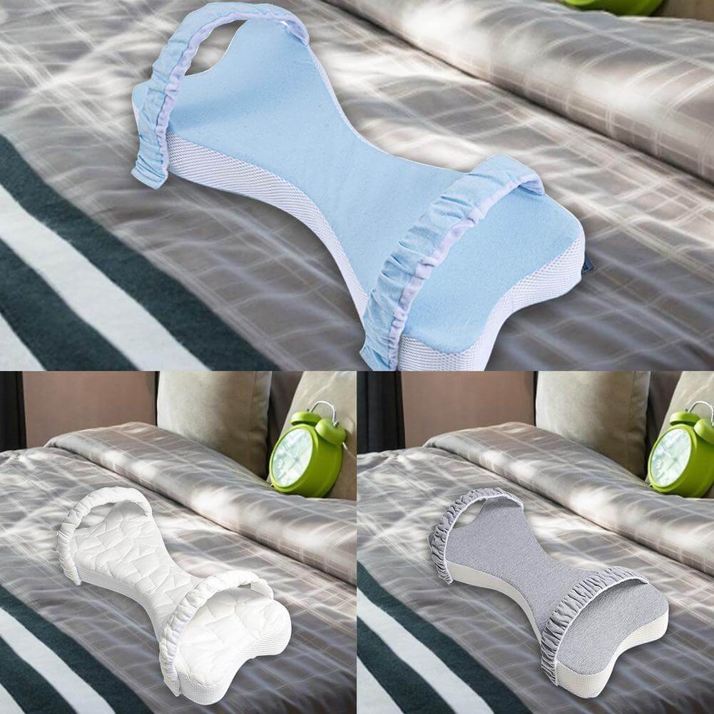 ComfortNest Memory Cotton Side Sleeping Knee Pillow – Ergonomic Support for Better Sleep | Phonax Services