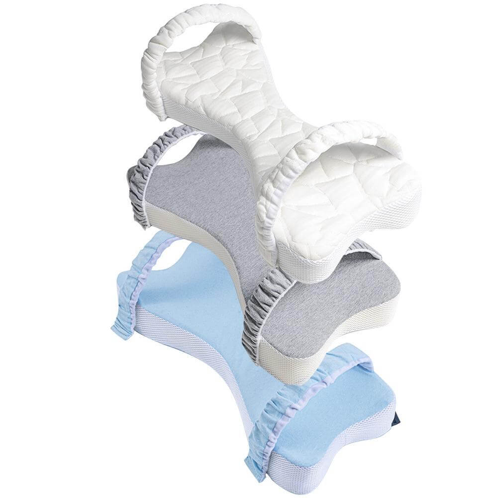 ComfortNest Memory Cotton Side Sleeping Knee Pillow – Ergonomic Support for Better Sleep | Phonax Services