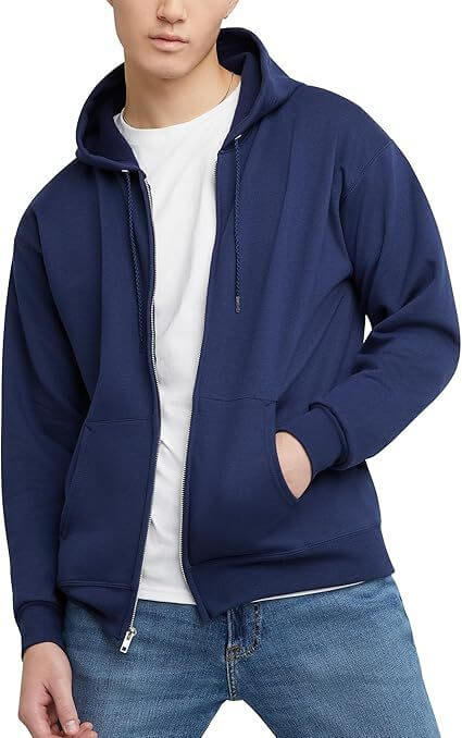 Men's American Fashion Brand Hooded Zipper Loose Pullover Top Sweatshirt Jacket | Phonax Services