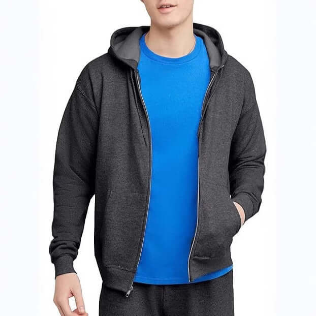 Men's American Fashion Brand Hooded Zipper Loose Pullover Top Sweatshirt Jacket | Phonax Services