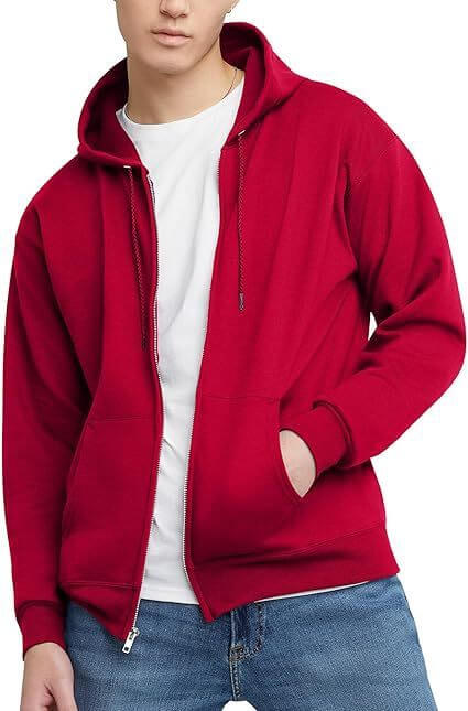 Men's American Fashion Brand Hooded Zipper Loose Pullover Top Sweatshirt Jacket | Phonax Services