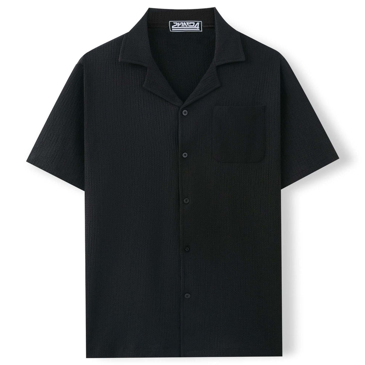 Men’s Cuban Collar Vacation Shirt – Short Sleeve Wrinkle-Free Summer Top | Phonax Services
