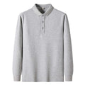 Men's Long-sleeved Polo Shirt Casual Jacket | Phonax Services