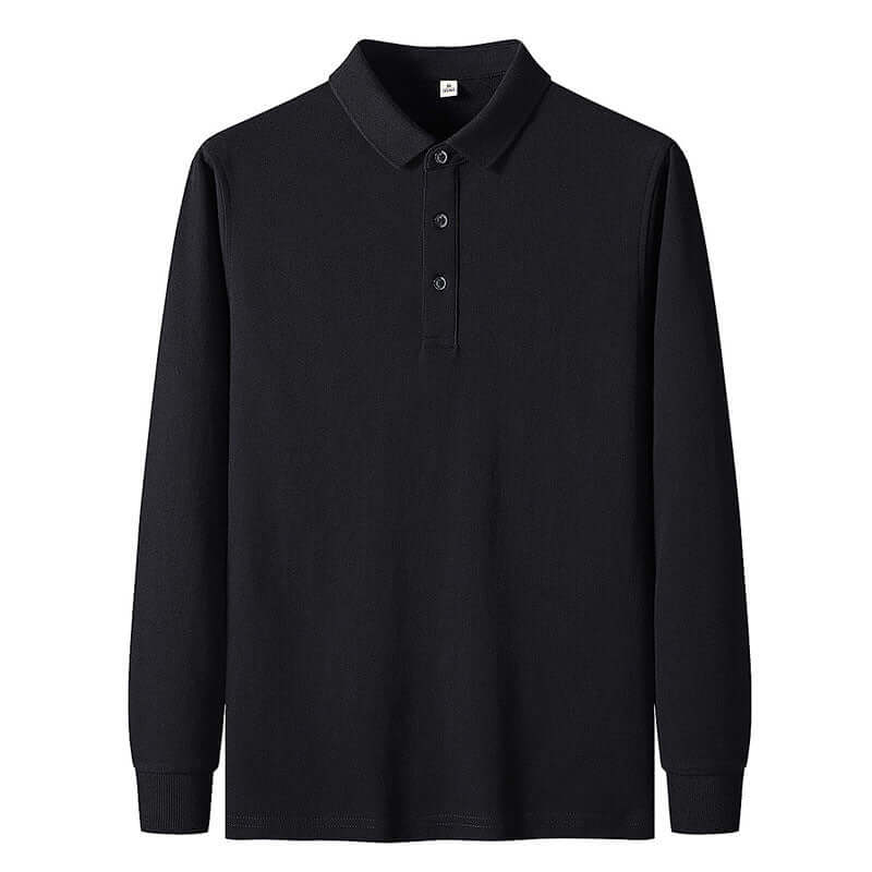 Men's Long-sleeved Polo Shirt Casual Jacket | Phonax Services