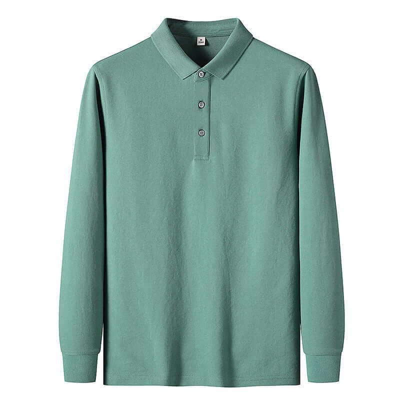 Men's Long-sleeved Polo Shirt Casual Jacket | Phonax Services