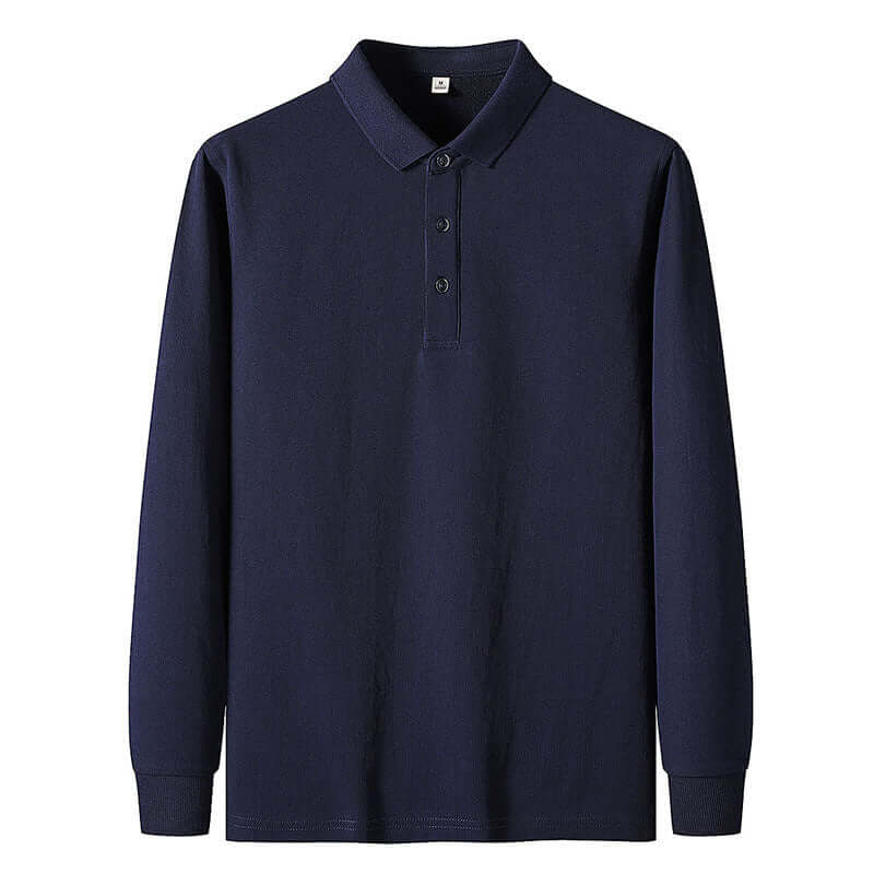 Men's Long-sleeved Polo Shirt Casual Jacket | Phonax Services
