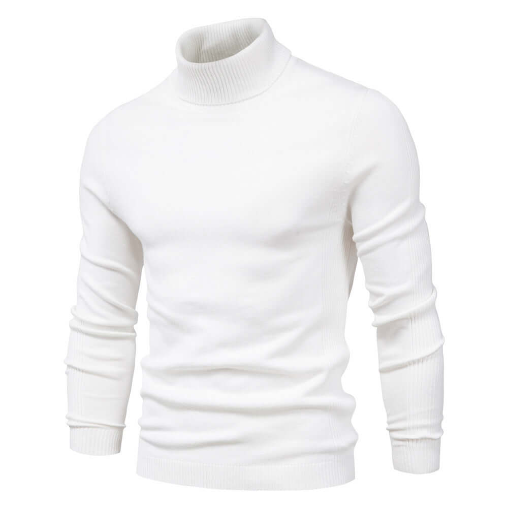 Men's Solid Color Pullover Sweater | Phonax Services