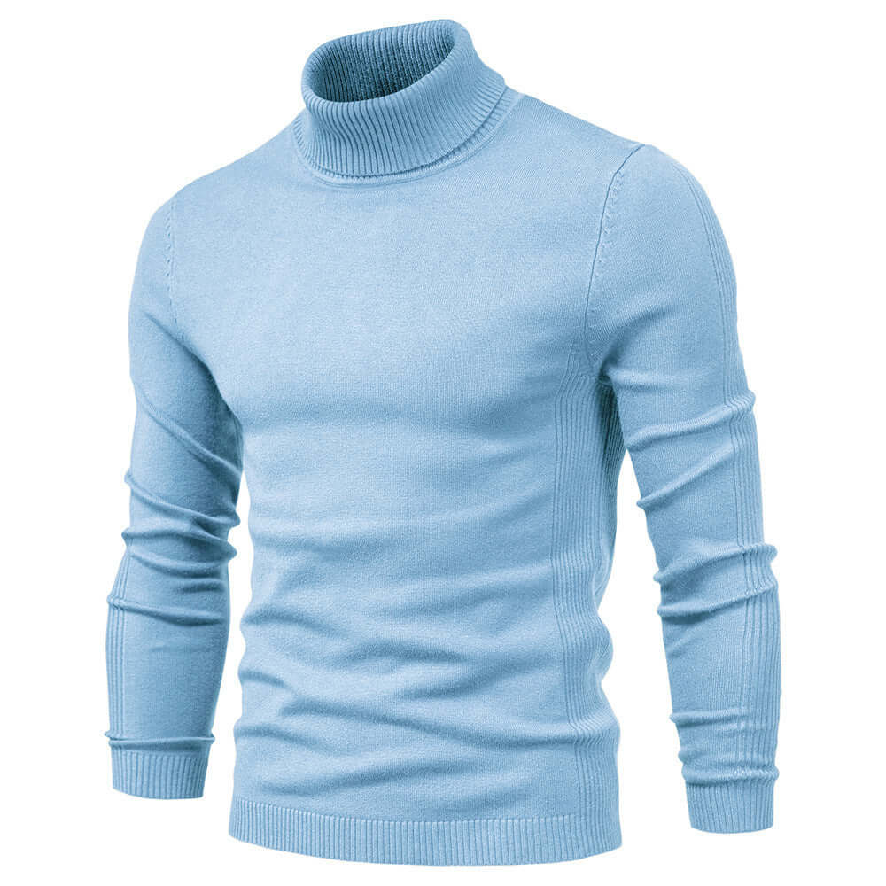Men's Solid Color Pullover Sweater | Phonax Services