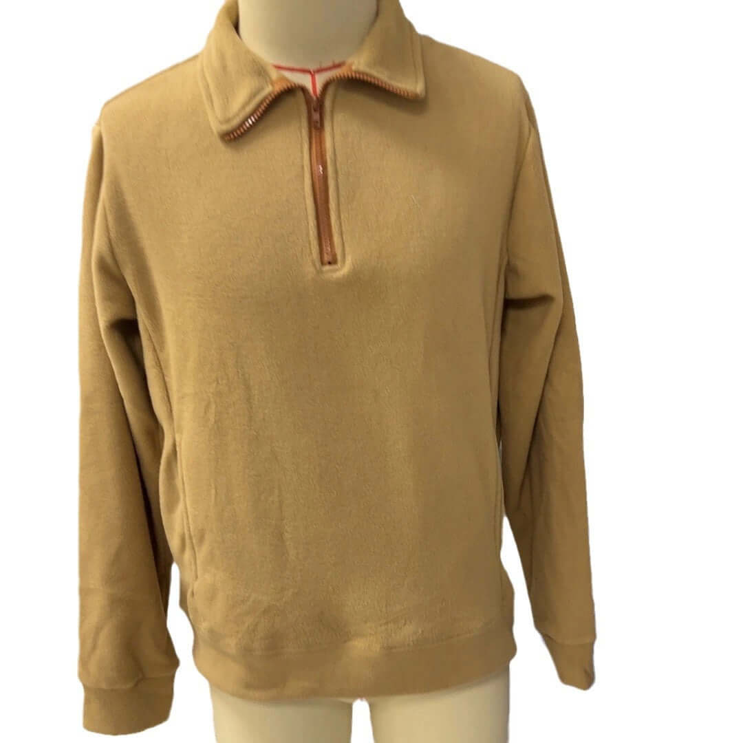 Men's Stand Collar Half Zip Long-sleeved Sweater | Phonax Services