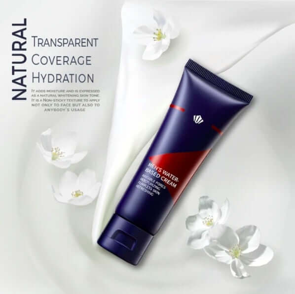 Men’s BB Cream – Water-Based Tone-Up Cream for Moisturizing & Pore Coverage | 50g | Free Shipping USA | Phonax Services