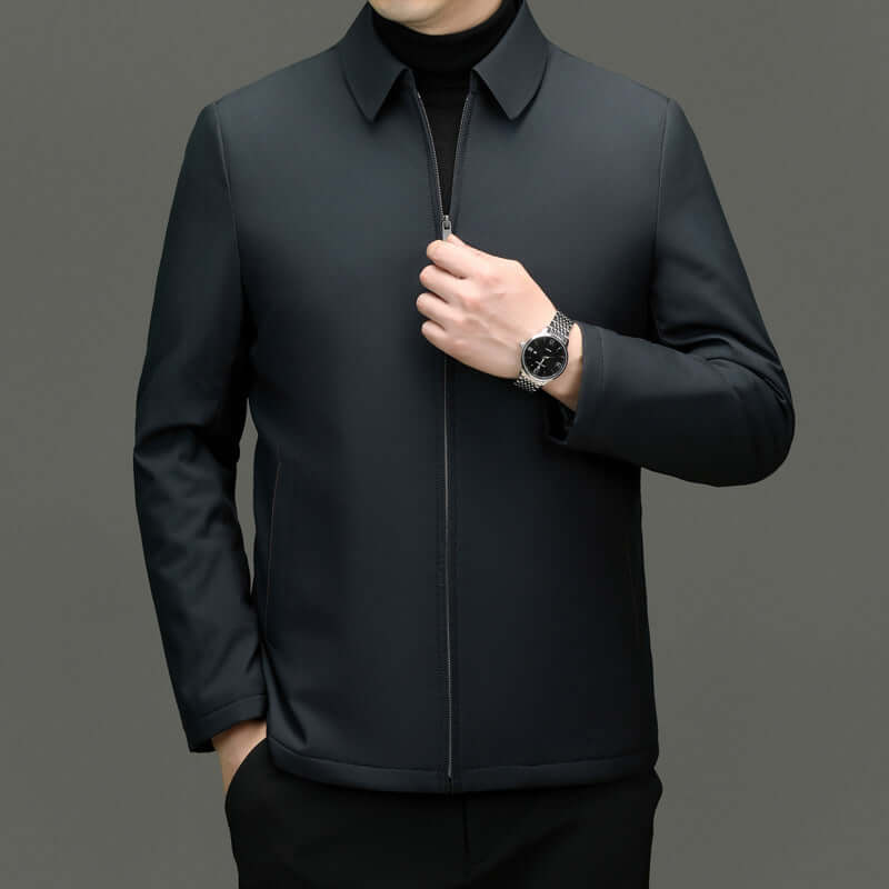 Middle-aged Father Business Casual Pure Color Cotton Clothing Tide | Phonax Services