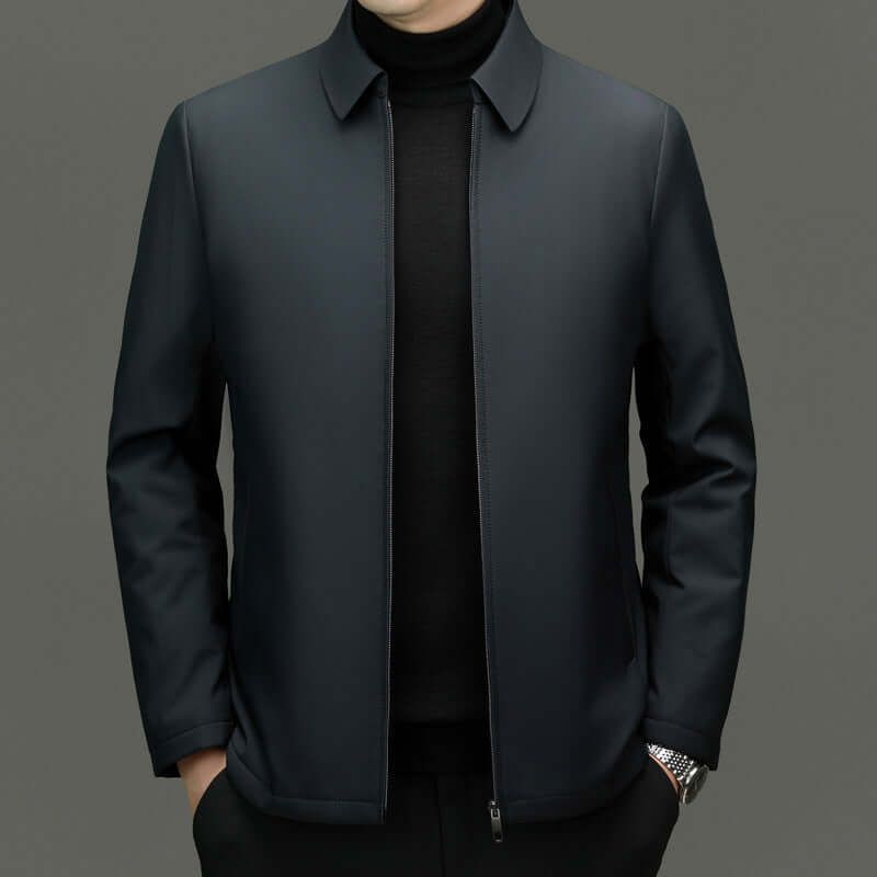 Middle-aged Father Business Casual Pure Color Cotton Clothing Tide | Phonax Services