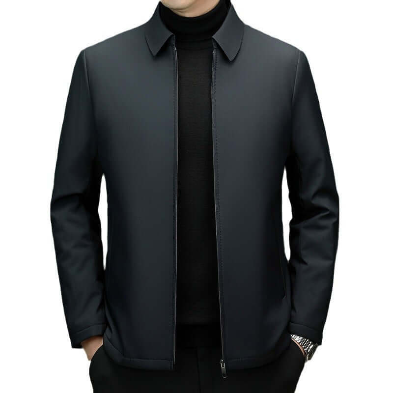 Middle-aged Father Business Casual Pure Color Cotton Clothing Tide | Phonax Services