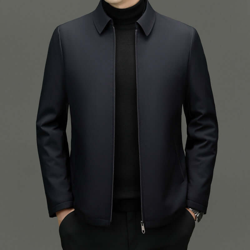 Middle-aged Father Business Casual Pure Color Cotton Clothing Tide | Phonax Services