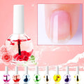 Nail Beauty Dried Flowers Nutrition Nail Treatment Oil Anti-agnail Nail | Phonax Services