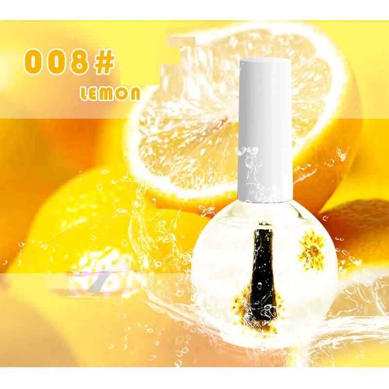 Nail Beauty Dried Flowers Nutrition Nail Treatment Oil Anti-agnail Nail | Phonax Services