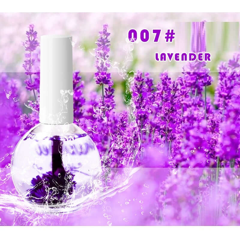 Nail Beauty Dried Flowers Nutrition Nail Treatment Oil Anti-agnail Nail | Phonax Services