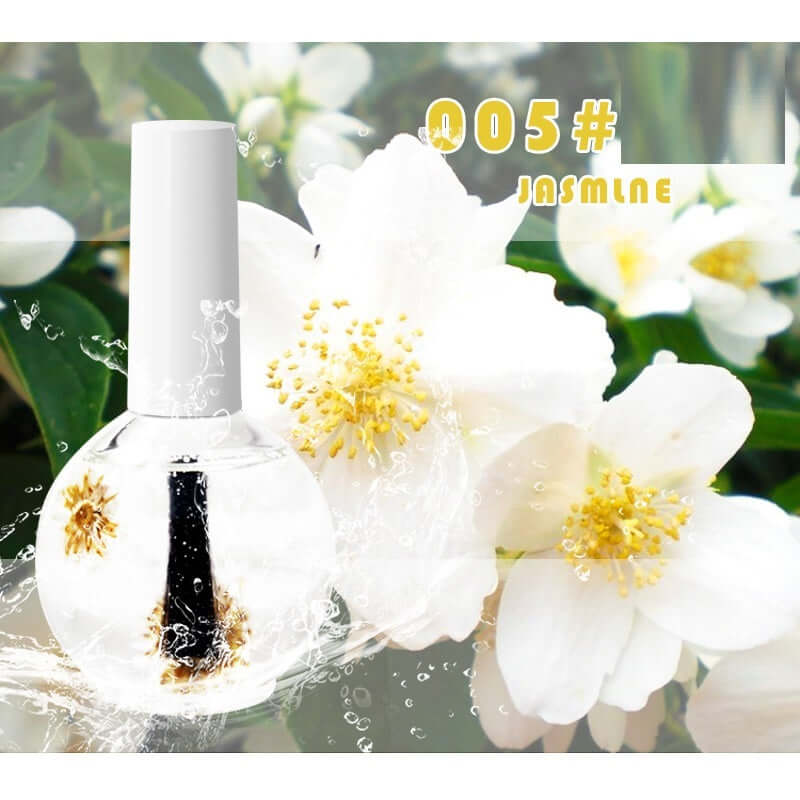 Nail Beauty Dried Flowers Nutrition Nail Treatment Oil Anti-agnail Nail | Phonax Services