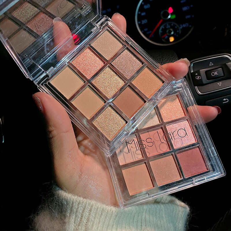 9-Color Eyeshadow Palette – Matte & Shimmer Pigments for Bold & Natural Looks | Phonax Services