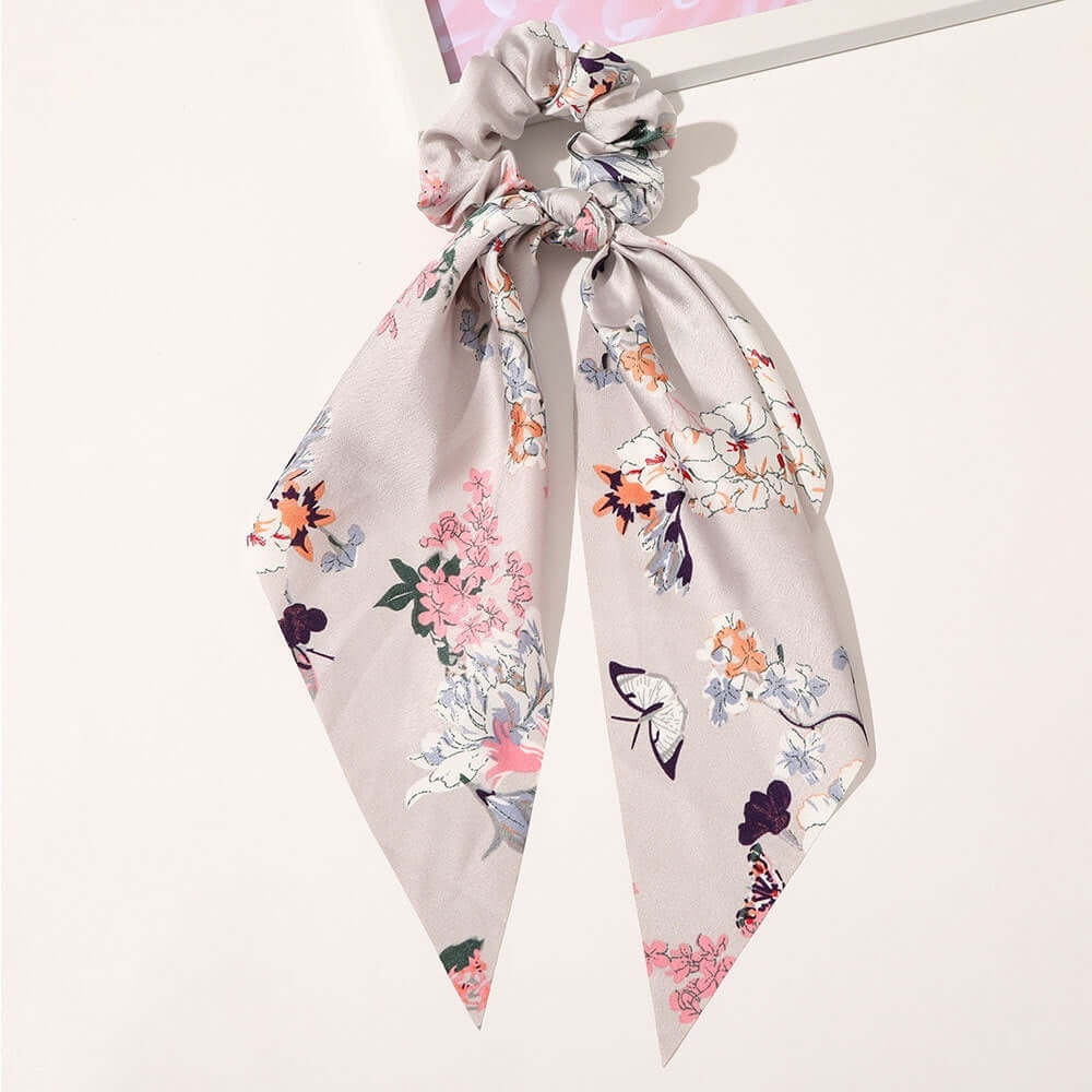 Satin Chic Knotted Ribbon Hair Tie – Stylish Long Streamers | Phonax Services
