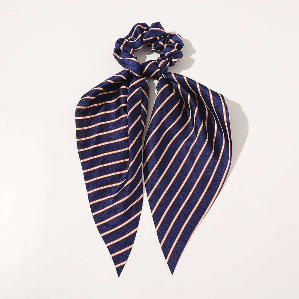 Satin Chic Knotted Ribbon Hair Tie – Stylish Long Streamers | Phonax Services