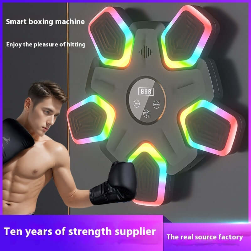 New Smart Bluetooth Music Sports Fitness Machine Home Training Boxing Wall Target | Phonax Services