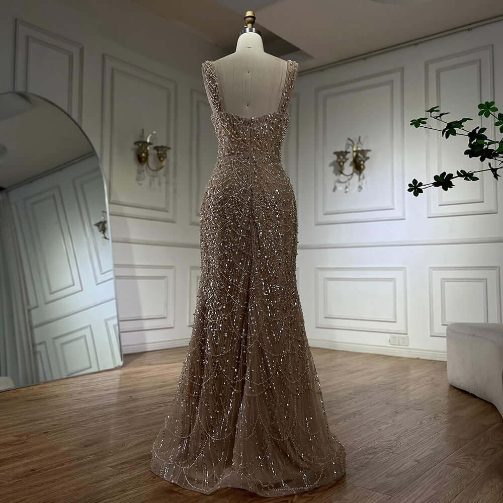 Elegant Pearls Dress – High-End Beaded Design for Evening Events | Phonax Services