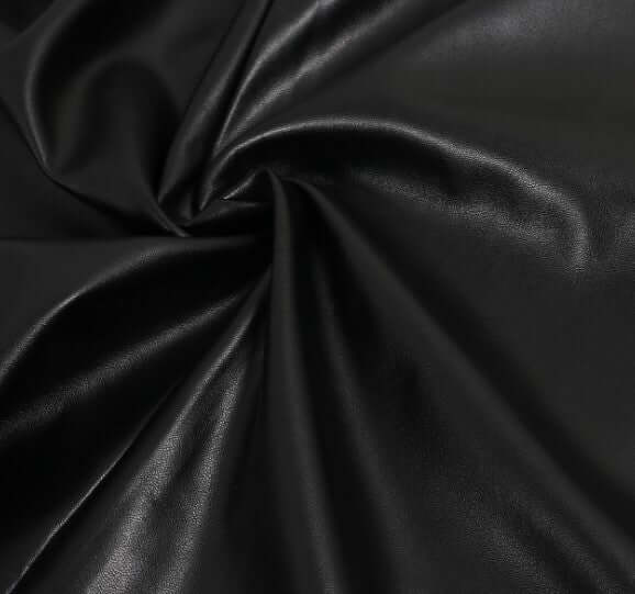 ElegantStyle V-Neck Sling Skirt – Eye-Catching Artificial Leather Design | Phonax Services