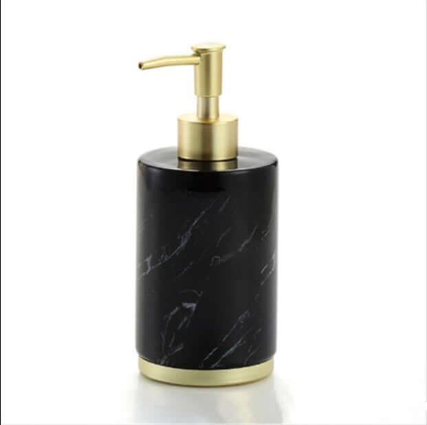 PHONAX 5-Piece Black & Gold Bathroom Set | Phonax Services