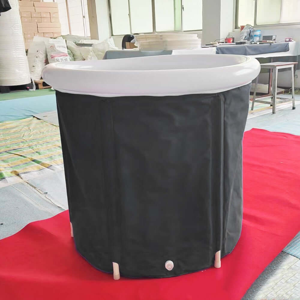 Portable Ice Bath Tub – Inflatable Cold Plunge for Recovery & Wellness with Lid Cover | Phonax Services